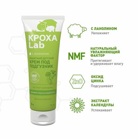 Фото Кроха Lab, крем защитный под подгузник, 75 мл