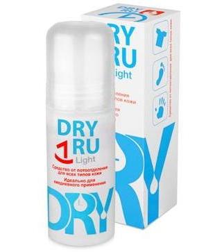 Фото ДрайРу Light, средство от пота, 50 мл