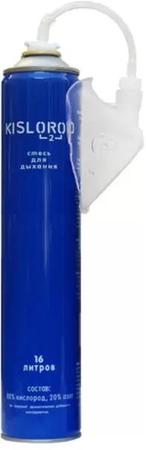 Фото Баллончик медицинский с газовой смесью «KISLOROD» К16L-М