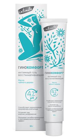 Фото Гинокомфорт, гель восстанавливающий pH баланс 50 г, 1 шт.