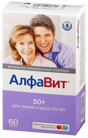 Фото Алфавит 50+, таблетки, 60 шт.