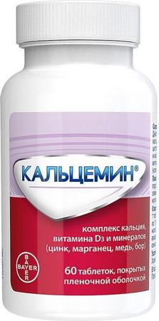 Фото Кальцемин, таблетки покрыт. плен. об., 60 шт.