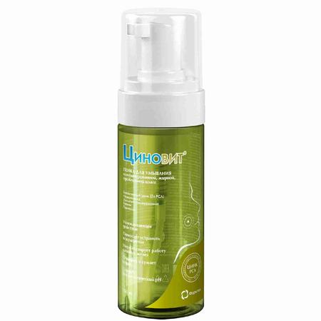 Фото Циновит пенка для умывания комбинированной,  жирной, проблемной кожи 150 мл 