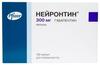 Фото Нейронтин, капсулы 300 мг, 100 шт.
