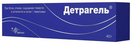 Фото Детрагель, гель для наружного применения, 40 г-1 шт в уп.