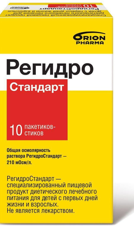 Фото РегидроСтандарт, порошок, пакетики 4.36 г, 10 шт.