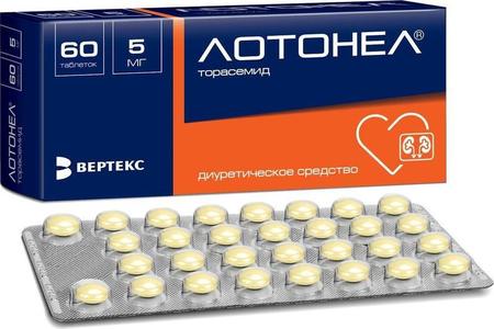 Фото Лотонел, таблетки 5 мг, 60 шт.