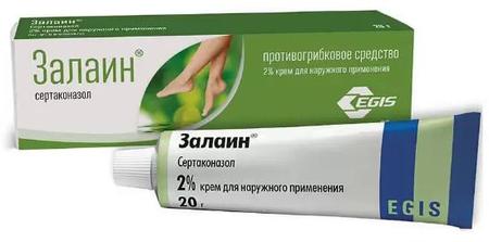 Фото Залаин, крем 2%, 20 г Фото Залаин, крем 2%, 20 г