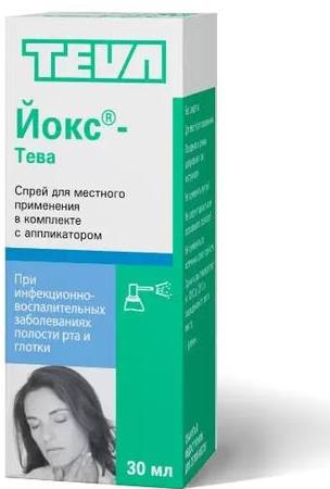 Фото Йокс-Тева, спрей, 30 мл