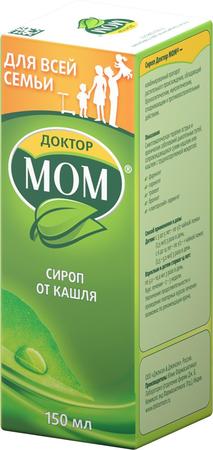 Фото Доктор МОМ, сироп, 150 мл