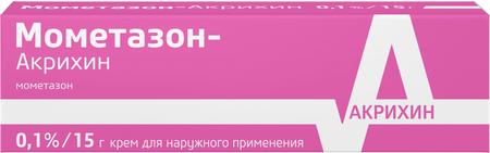 Фото Мометазон-Акрихин, крем 0.1%, 15 г Фото Мометазон-Акрихин, крем 0.1%, 15 г