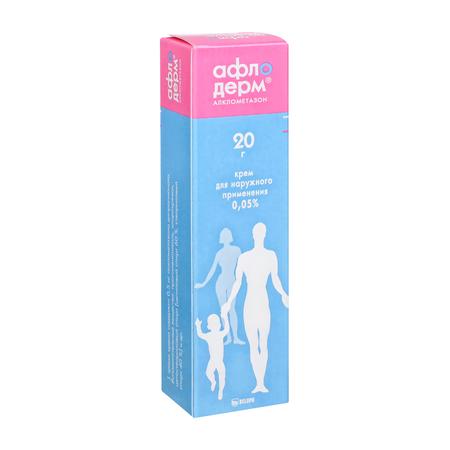 Фото Афлодерм, крем 0.05%, 20 г