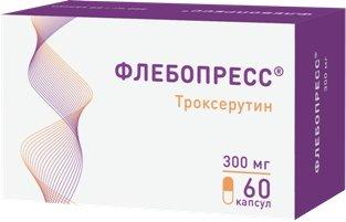 Фото Флебопресс, капсулы 300 мг, 60 шт.