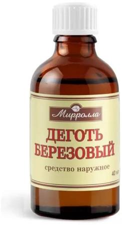 Фото Дёготь березовый Мирролла, 40 мл