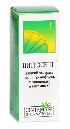 Фото Цитросепт, капли, 20 мл