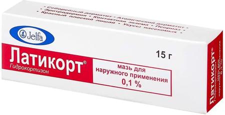 Фото Латикорт, мазь 0.1%, 15 г Фото Латикорт, мазь 0.1%, 15 г