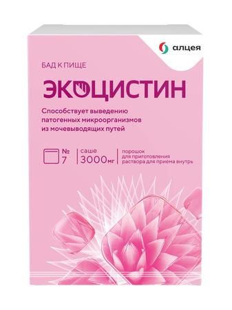 Фото Экоцистин, порошок, пакетики-саше, 7 шт.
