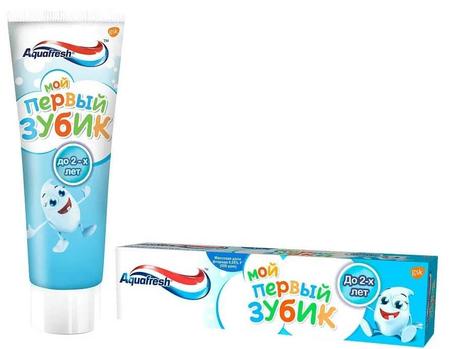 Фото Аквафреш Мой первый зубик, зубная паста от 0 до 2 лет, 50 мл