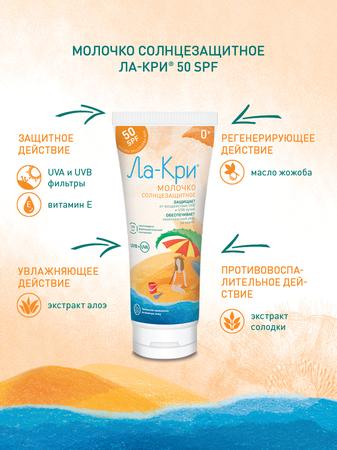 Фото Ла-кри, молочко солнцезащитное (SPF 50), 200 мл Фото Ла-кри, молочко солнцезащитное (SPF 50), 200 мл