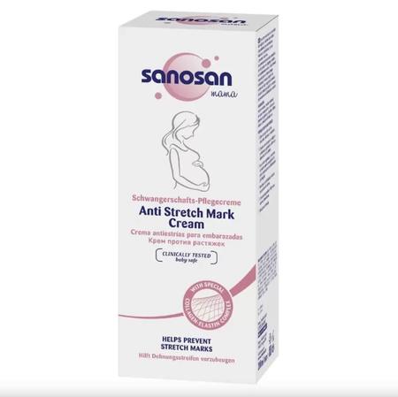 Фото Sanosan Mama, крем от растяжек, 200 мл