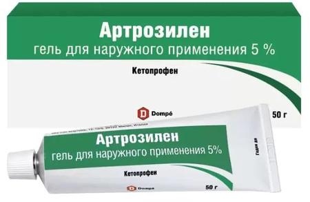 Фото Артрозилен, гель 5%, 50 г