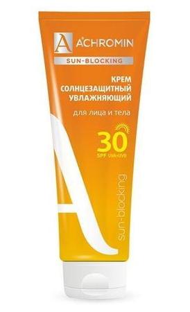 Фото Ахромин, крем солнцезащитный для лица и тела (SPF 30), 250 мл Фото Ахромин, крем солнцезащитный для лица и тела (SPF 30), 250 мл