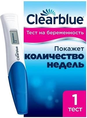 Фото Clearblue, тест на беременность Фото Clearblue, тест на беременность