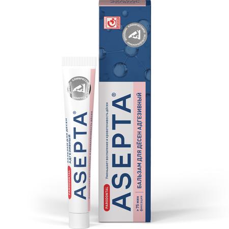 Фото Асепта, бальзам для десен адгезивный 10 г, 1 шт.