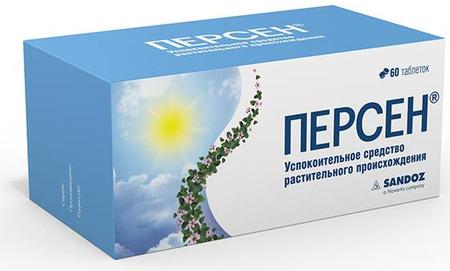 Фото Персен, таблетки покрыт. плен. об., 60 шт.