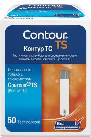 Фото Тест-полоски Контур ТС, 50 шт.