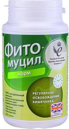 Фото Фитомуцил Норм, порошок, 180 г
