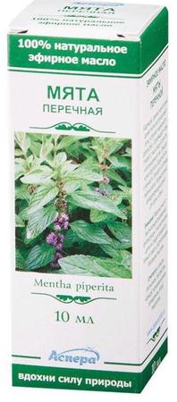 Фото Мята перечная, масло эфирное, 10 мл