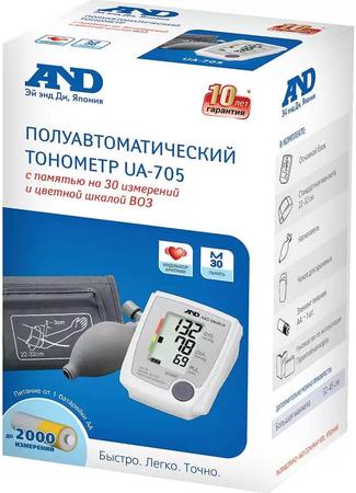 Фото Тонометр AND UA-705 полуавтоматический