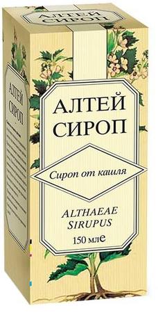 Фото Алтея сироп, 2%, 150 мл