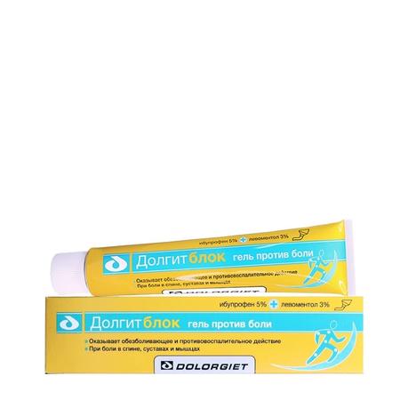 Фото Долгитблок, гель 5 %+3 %, 50 г