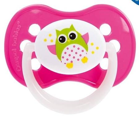 Фото Пустышка симметричная силиконовая Owl / Сова  (0-6 месяцев)