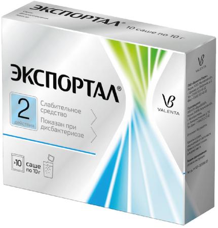 Фото Экспортал, порошок, пакетики 10 г, 10 шт.