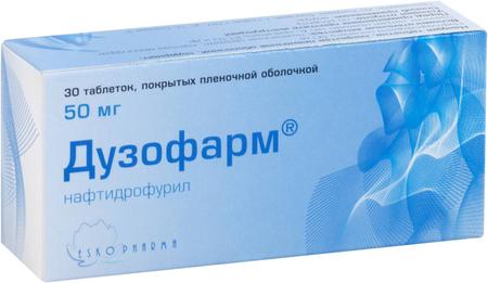 Фото Дузофарм, таблетки покрыт. плен. об. 50 мг, 30 шт.