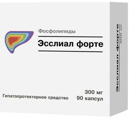 Фото Эсслиал форте, капсулы 300 мг, 90 шт.