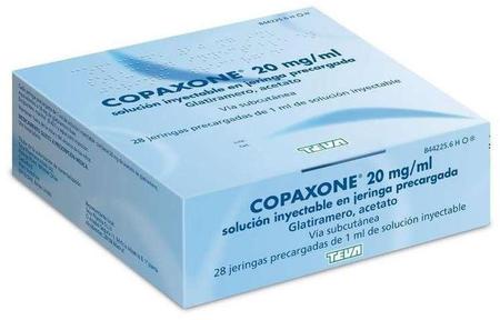 Фото Копаксон-Тева, раствор для подкожного введения 20 мг/мл, ампулы 1 мл, 28 шт.