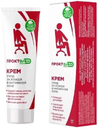 Фото Проктол ZD, крем, 50 мл
