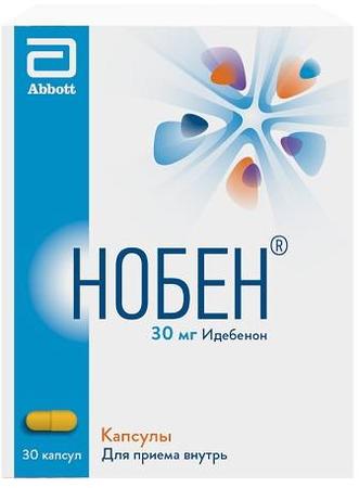 Фото Нобен, капсулы 30 мг, 30 шт.