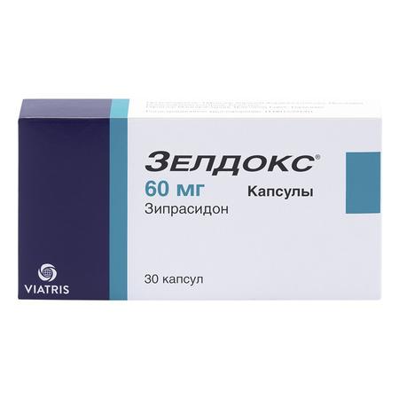 Фото Зелдокс, капсулы 60 мг, 30 шт.
