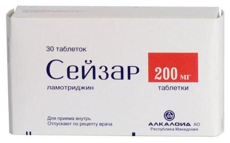Фото Сейзар, таблетки 200 мг, 30 шт.