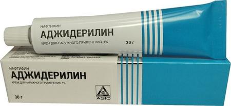 Фото Аджидерилин, крем для наружного применения 1%, туба 30 г