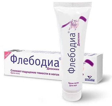 Фото Флебодиа, крем-гель, 50 мл