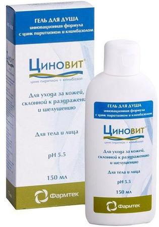 Фото Циновит, гель для душа, 150 мл