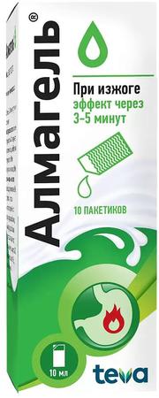 Фото Алмагель А, суспензия, пакетики 10 мл, 10 шт.