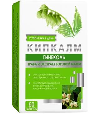 Фото Гинеколь Кипкалм Гин, таблетки, 60 шт.