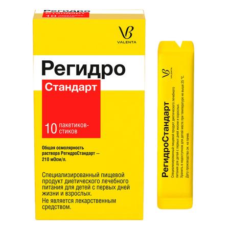 Фото РегидроСтандарт, порошок, пакетики 4.36 г, 10 шт.